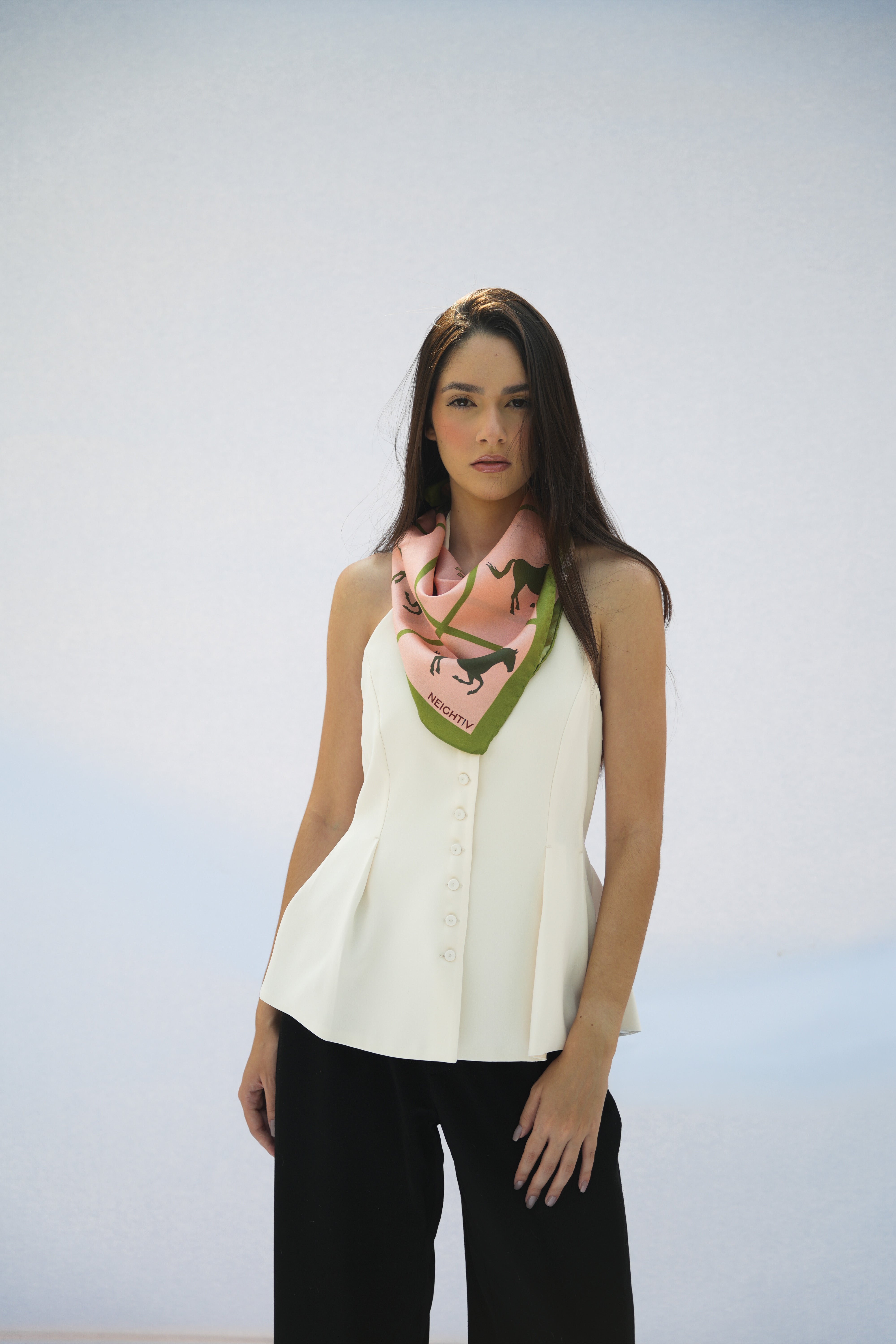 Galloping Hoofbeats Small Scarf
